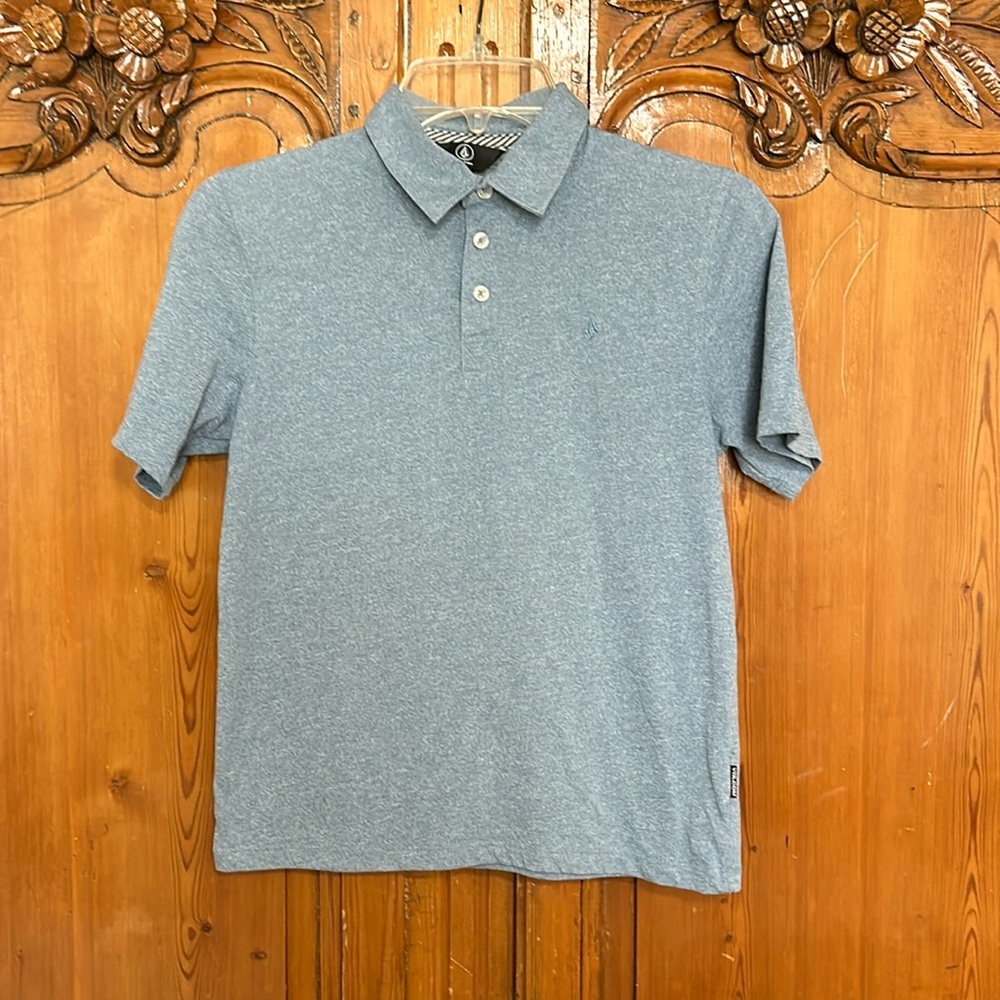 Volcom Boys Medium Collared Pilo Shirt